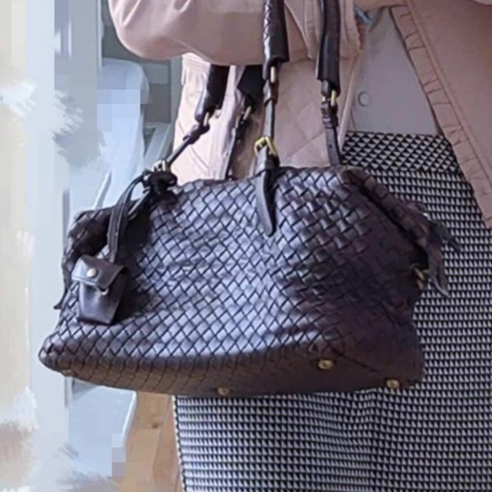 BOTTEGA VENETA Boston Montaigne-office lady